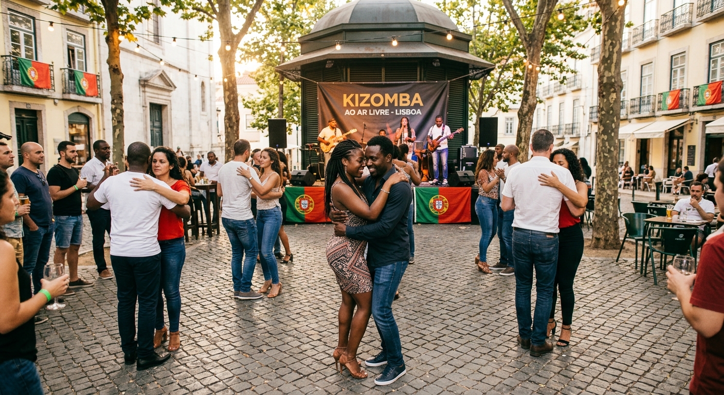 kizomba ao ar livre lisboa
