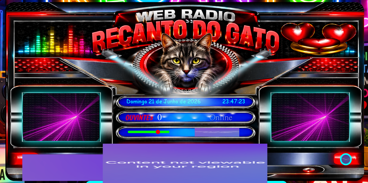 The Solitary Phenomenon of Web Radio “Recanto Do Gato”